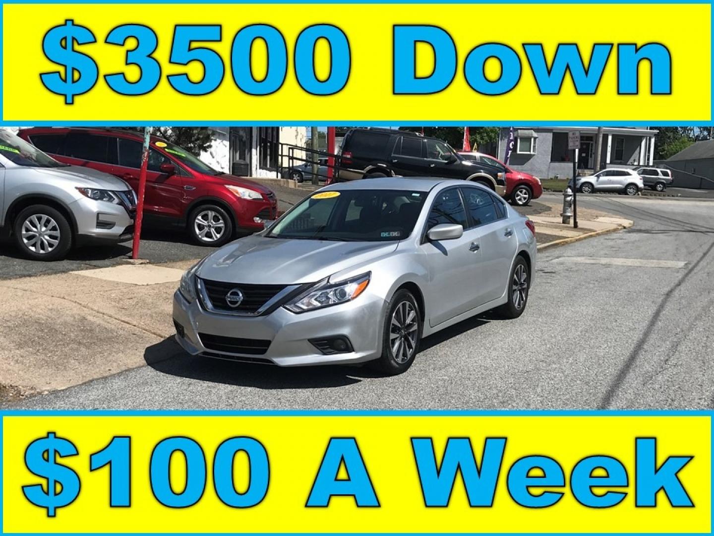 2017 Silver /Gray Nissan Altima SV (1N4AL3AP0HC) with an 2.5 V4 engine, Automatic transmission, located at 577 Chester Pike, Prospect Park, PA, 19076, (610) 237-1015, 39.886154, -75.302338 - 2017 Nissan Altima SV: New PA inspection, backup camera, great on gas, SUPER CLEAN, runs LIKE NEW! This vehicle comes inspected and has been given a bumper to bumper safety check. It is very clean, reliable, and well maintained. We offer a unique pay plan that is known for being the easiest and f - Photo#0